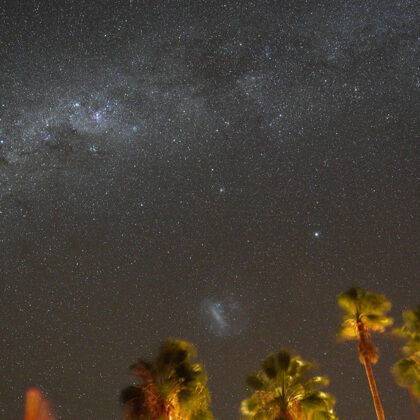 Milchstraßenzentrum u. GMC, Namibia, F21mm, 60s, ISO3200, H. Hermelingmeier