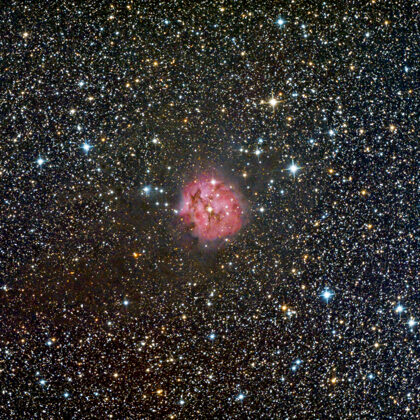 IC 5146 Kokon-Nebel, 26x300s RGB, Newton 150mm/750mm, L. Stachowski
