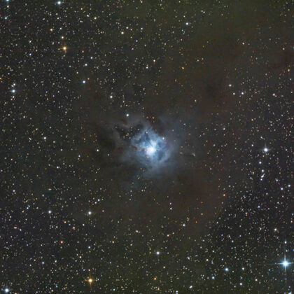 NGC 7023 Irisnebel, 36x300s RGB, Touptek 16000c -10 °C, Newton 150mm/750mm, L. Stachowski