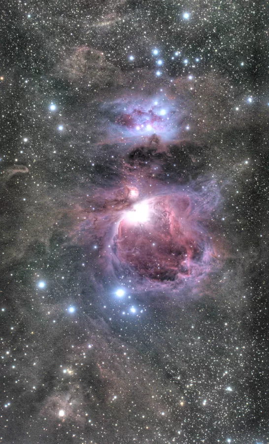 M 42, 4 versch. Bel.zeiten m. 15s-60s-120s-180s, Gesamtbel.zeit 5,25 Std., R. Kleibrink